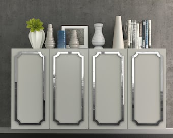 Aveiro IVAR Door Panels, Ivar Overlay, Furniture Appliqué, Cabinet Door Decor, Fretwork Panels, Furniture Makeover, SKU:AVIV