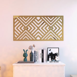 Geometric Mirror Panels, Geometric Wall Art, Hanging Mirror, Decorative Mirror, Modern Wall Panels, SKU:GMDG
