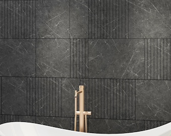 Dark Grey Marble Imitation, 3D Wall Panels, Accent Wall Design, Tv Wall Panel Faux Marble, Pack of 1, 4 or 7, SKU:DGJL