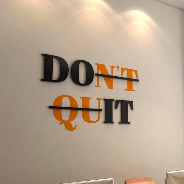 Just Dont Quit Etsy