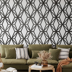 Mid Century Modern Geometry- Wall Paneling - Panele 3D - 3D Wall Panels - Wall Panels - Decorative Wall Panels - 3D Tiles - SKU:FIDS3DP
