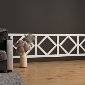 Wainscoting Wall, 3D Wall Panels, Wainscot Border Panel, 3D Accent Wall, Panels for The Wall - SKU:GMWN