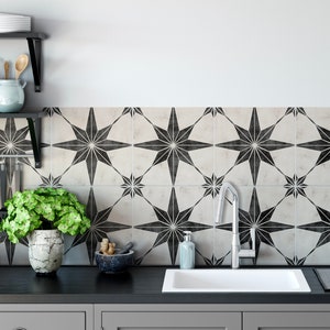 Crédence adhésive Star- Waterproof - Crédence adhésive - Kitchen Backsplash Peel and Stick in Roll - SKU:RT40