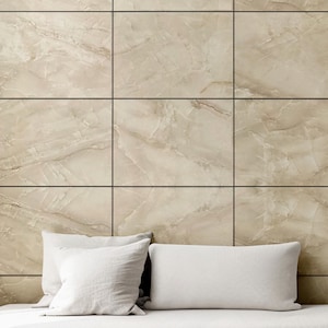 Abstract Beige Marble Imitation Wall Decorative Panels, 3D Contemporary Wall Panels, Accent Wall Design, SKU:BEMB