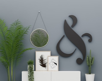 Ampersand Sign for Home or wedding decor - SKU:AMPE