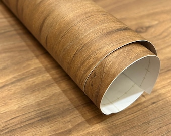 Dark Wood Vinyl, Vinyl Furniture Wrap, Kitchen Cabinet Door Sticker, SKU:DRKV