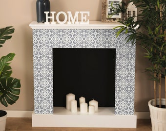 Adesivi Per Piastrelle Vintage Marocchino Mosaico Moderno 2 - 9 O 10 Pezzi Da 15x15 Cm - Trasferimenti Rimovibili Impermeabili Per Cucina E Bagno - Decorazione Parete Fai Da Te