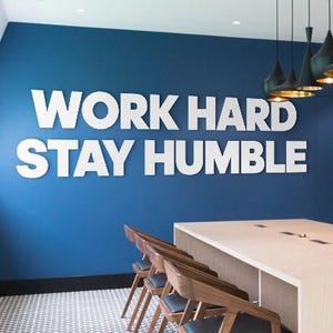 Think Big, 3D, Office, Büro Dekoration, Dekoration, Wall Art, Wanddeko, Kunstwerk, Wanddekoration, Wandkunst, Deko, Kunst - SKU:WOHUM