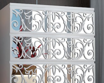 Fretwork Ornate, Furniture Appliques, Fretwork, Mirror, Furniture Decor, Furniture Hardware, Lattice, Ornaments, SKU:FRWAMI