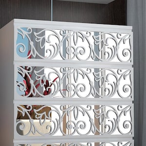 Fretwork Ornate, Furniture Appliques, Fretwork, Mirror, Furniture Decor, Furniture Hardware, Lattice, Ornaments, SKU:FRWAMI