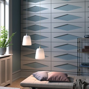 Rectangular Wall Panel - Wall Paneling - 3D Panel - 3D Wall Panels - Paneling - Decorative Wall Panels - 3D - SKU:RTWP