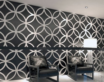 Stars - 3D Wall Panels - Wall Panels - Geometric Art - Wall Paneling - Paneling - Decorative Wall Panels - 3D Tiles - SKU:PPCE3DP