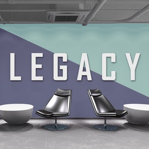 Legacy Office Wall Art, Office Decor, Office Motivation, Office Wall Decor, Legacy Inspirational Office , Motivational Art - SKU:LEGACY
