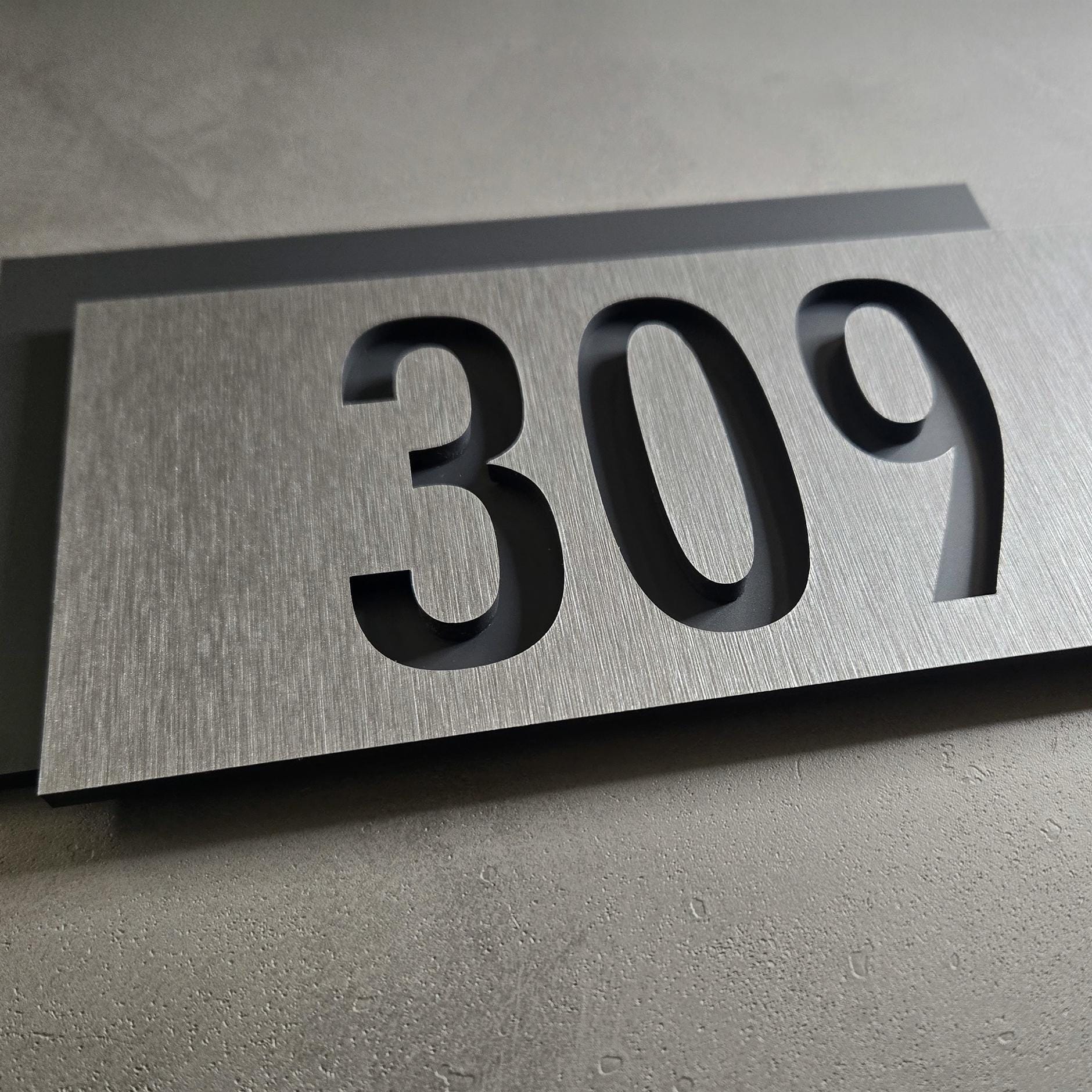 Office Number Design Custom Number Door Sign, Office Door Number Plate, Room Number Sign ...