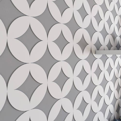 Wall Art Geometric Minimalist Fretwork Wall Decor Wall Etsy