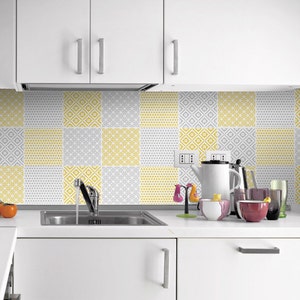 Peel and Stick Tile, Carrelage Adhésif, Fliesenaufkleber, Tile Decal, Stickers Escalier, Fliesenstickers, Fliesendeko, Pack of 24 - SKU:PACA