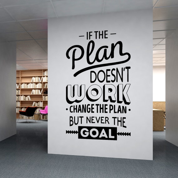 Corporate - Office supplies - Office Wall art - Office Decor - Office art - Typography Decal - Office Sticker  - Office Sign - SKU:ITPC