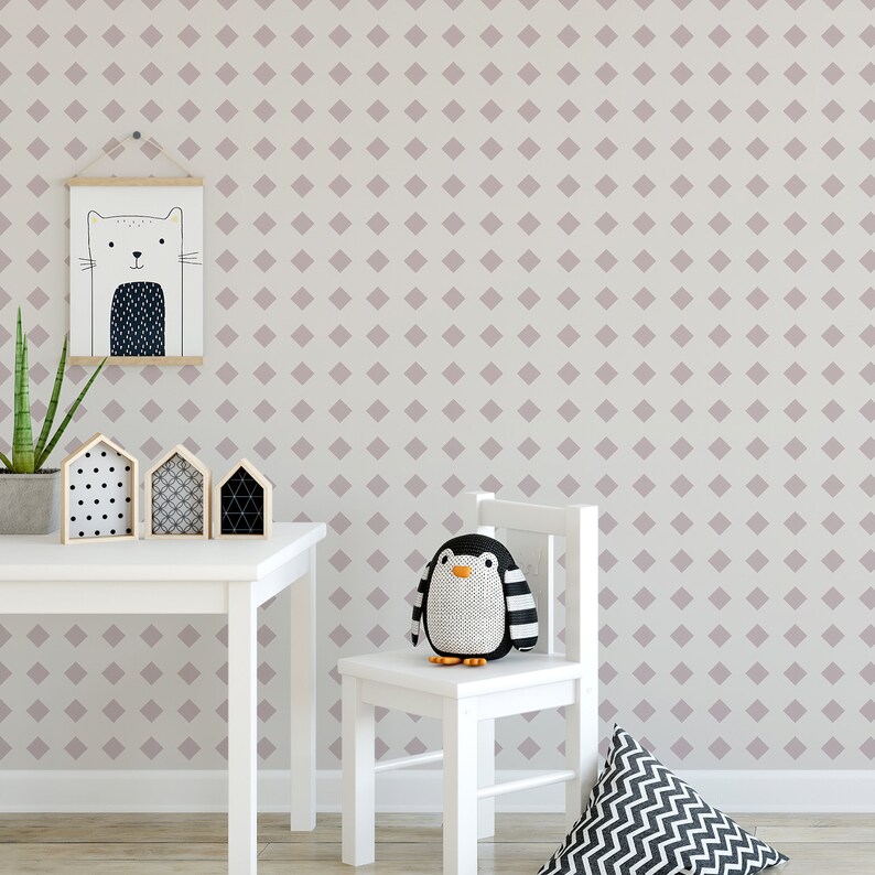 Removable Wallpaper Nursery Wall Decor Nursery Wallpaper Etsy