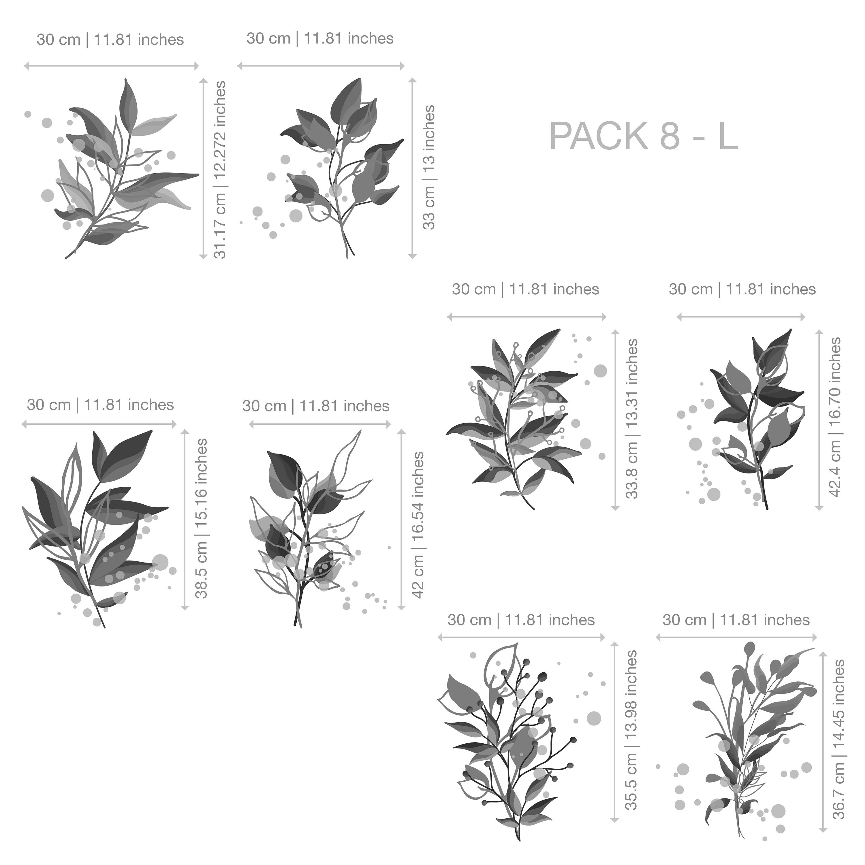 Flowers Furniture Decals Flower Adhesive Vinyl to Etsy UK