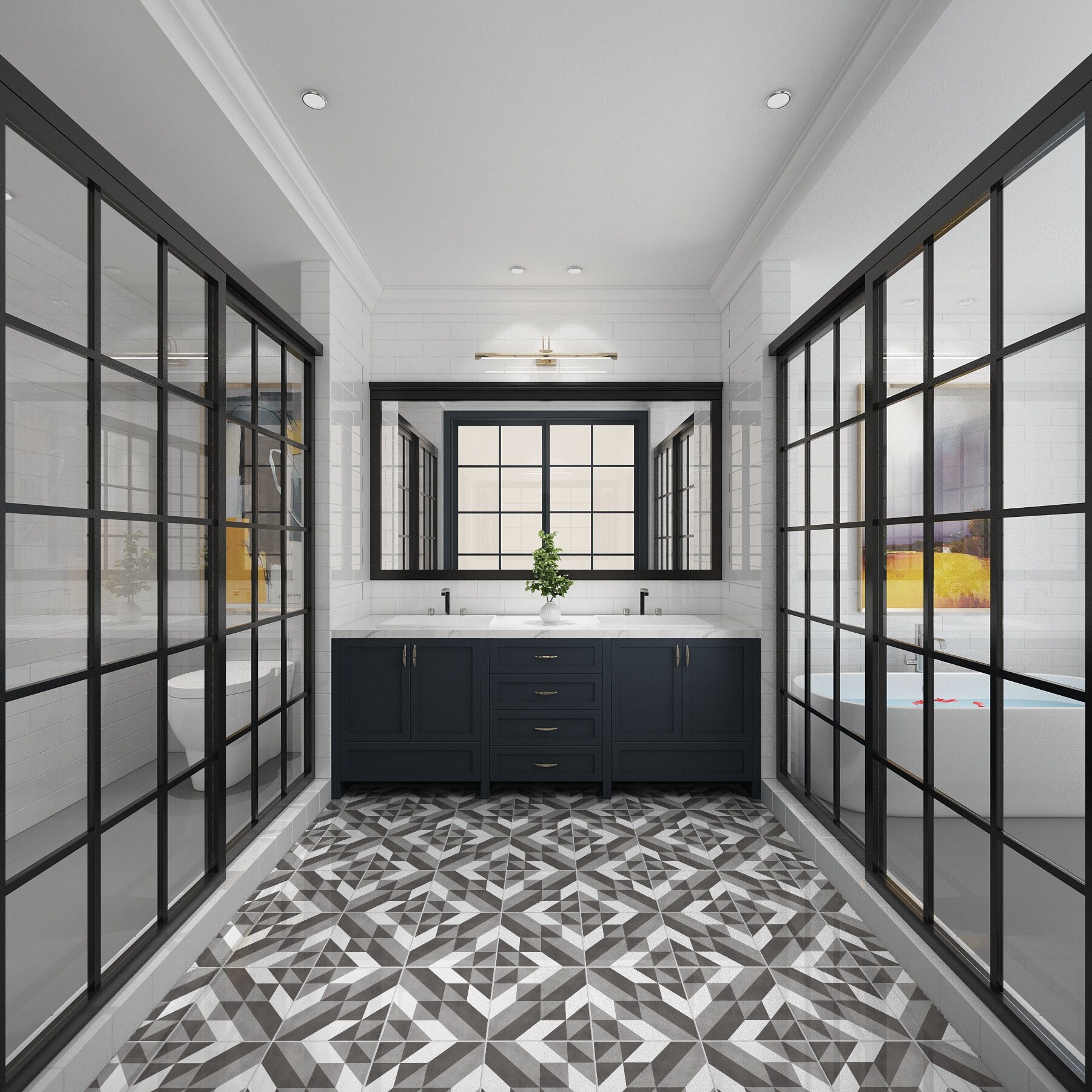 Tile Stencil Alternative Floor Stencil Alternative Tile Etsy Australia