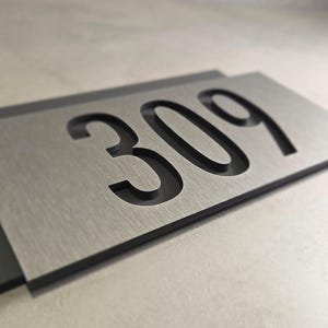 Custom Number Door Sign, Office Door Number Plate, Room Number Sign ...