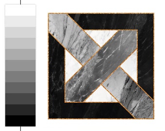 Adesivi per piastrelle in marmo scuro e oro, adatti per pareti e pavimenti, adesivi per piastrelle a mosaico, impermeabili, confezione da 10, SKU:GMG - Italia