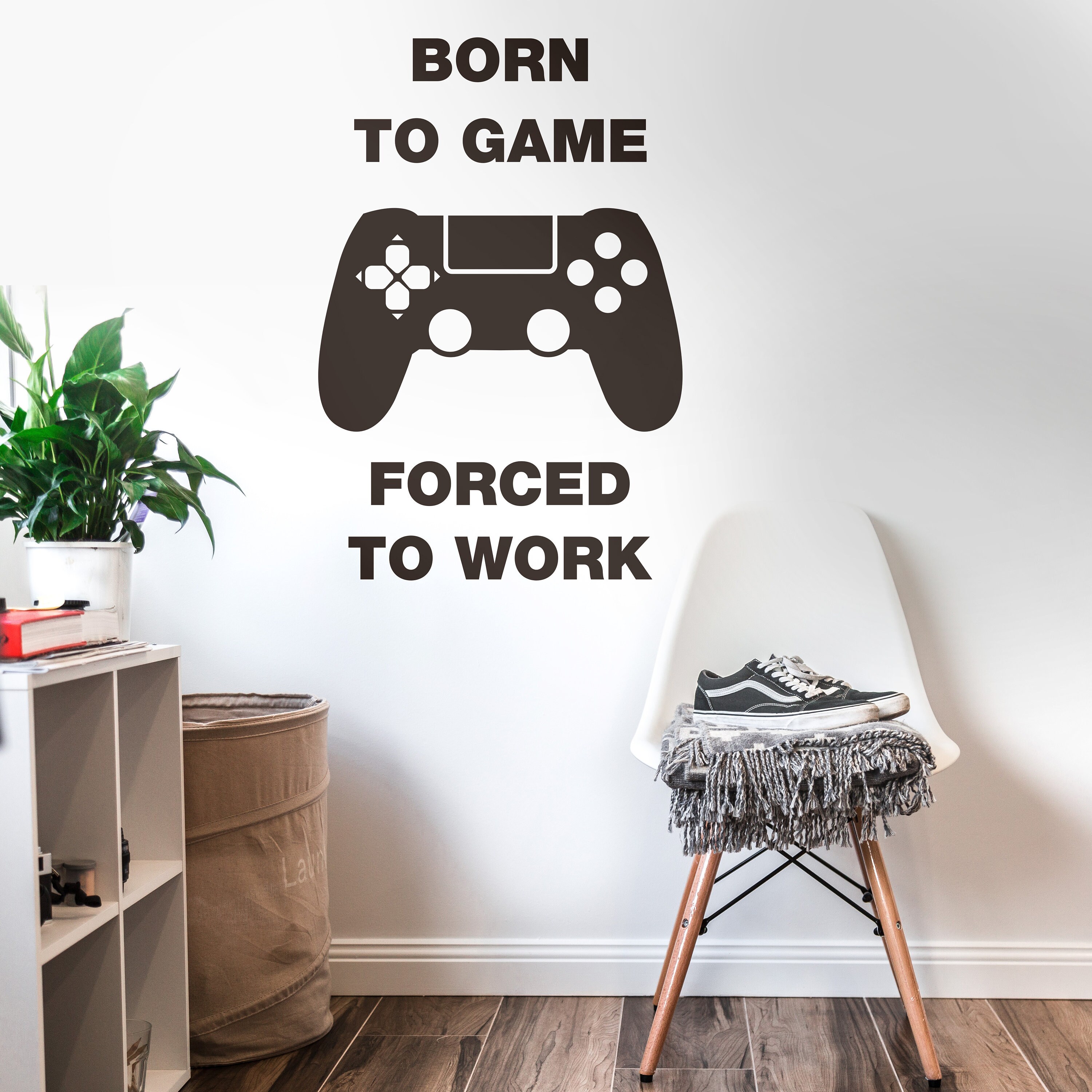 ＧＡＭＥPLAYER(ＢＯＲＮ　FOR ＧＡＭＥ) Game Decor - Gaming - Gaming Decor - Gaming Decal - Gaming