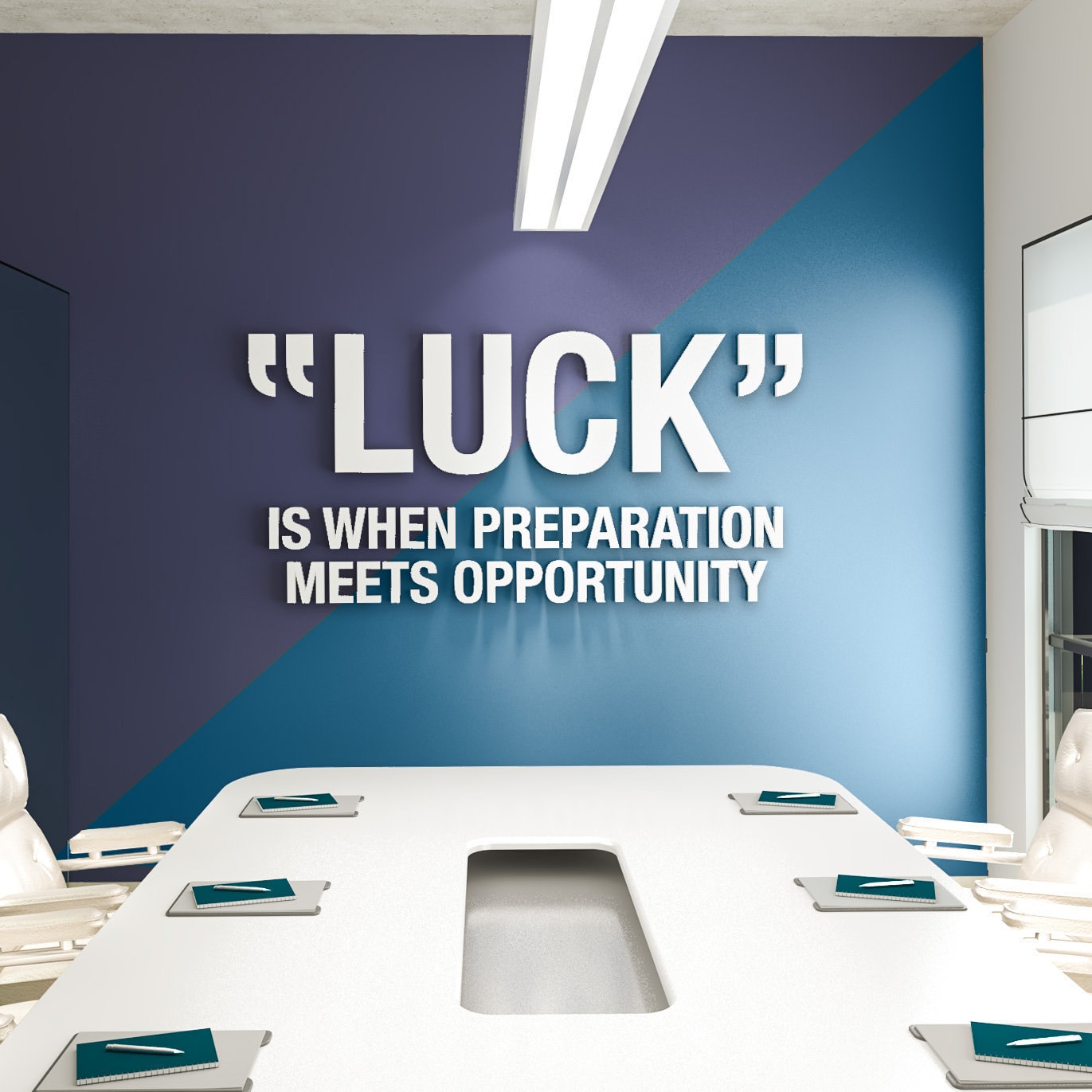 Buy Luck Office Wall Art Office Design 3D Office Decor Home Online in India  - Etsy