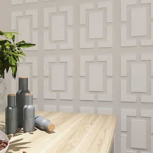 Mid Century Wall Paneling, 3D Accent Wall, Decorative Wall Panels, Panele 3D, SKU:MDCP