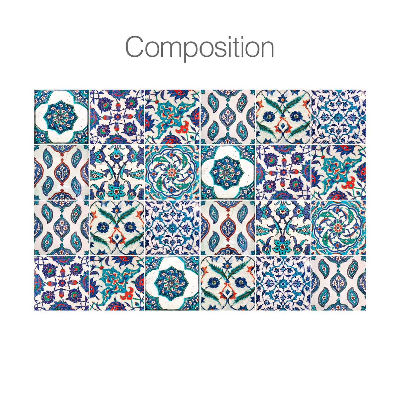 Kitchen Wall Decor Vinyl Floor Tiles Tile Decal Tile Etsy