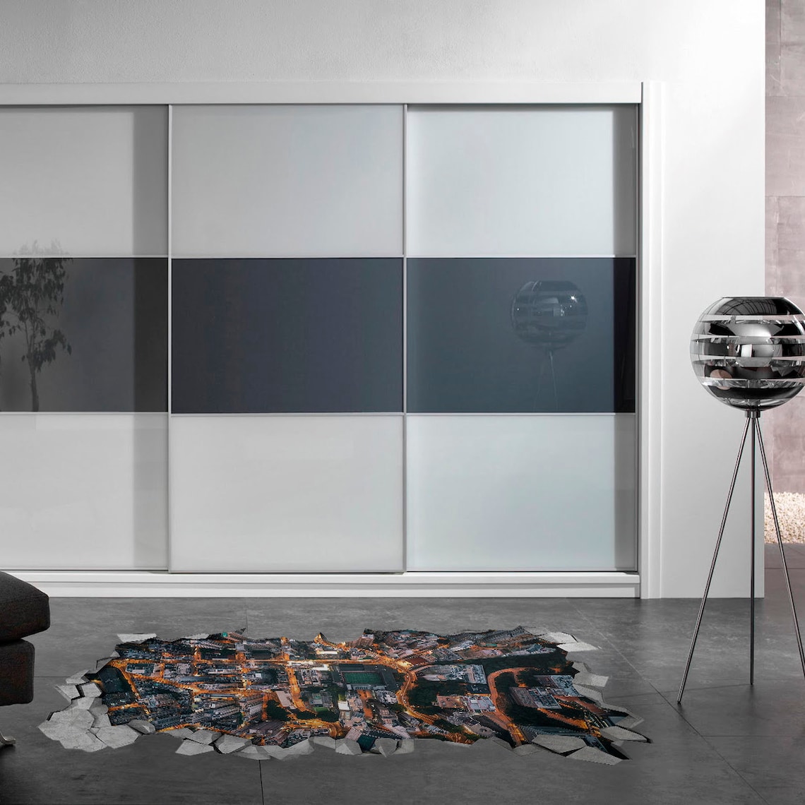 City View Decal 3D - 3d Wallpaper - 3d Floor Decals - 3d Floor Art - 3d ...