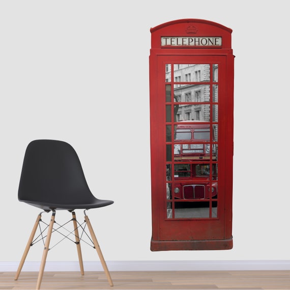 London Phone Booth London Phone Booth Red Phone Booth Etsy