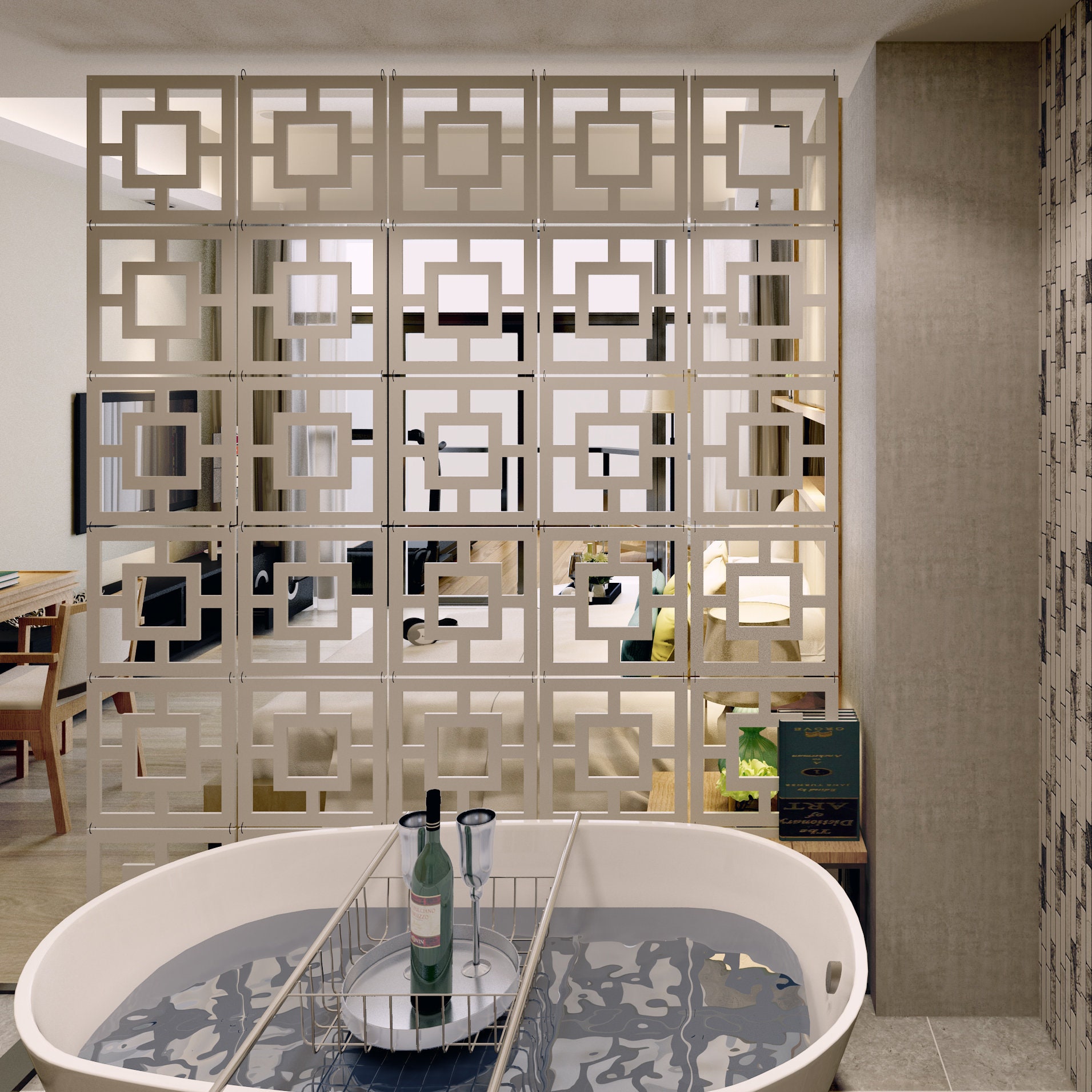 Modular Wall Panels Screen Room Divider Decoratives Panel Etsy UK