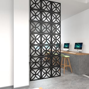 Privacy Screens System for decorating walls, Dividing rooms, Offices, Shops, Room Divider  - SKU:MO60