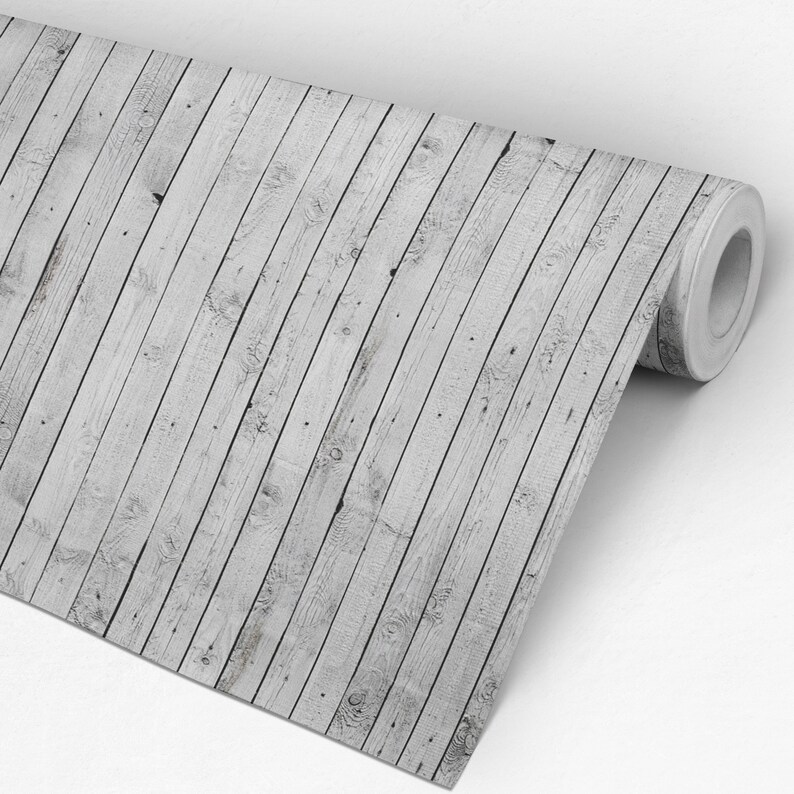 Wood Wall Art Removable Wallpaper Wallpaper Removable Etsy UK