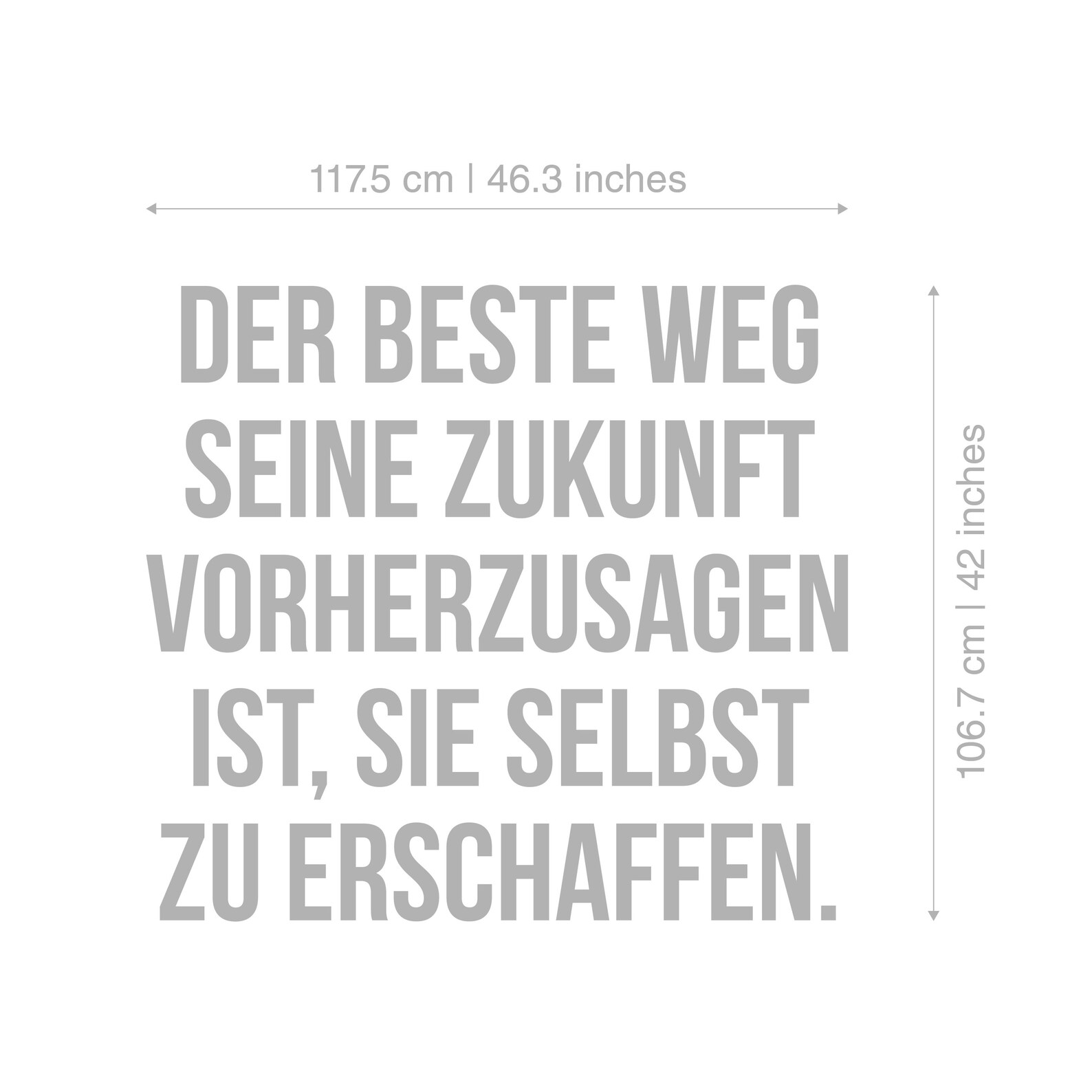 Der Beste Weg Seine Zukunft Vorherzusagen Ist Sie Selbst Zu Etsy