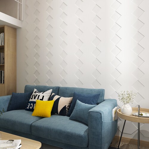 Panneaux muraux 3D Mid-Century modernes, Lambris, Panneaux muraux décoratifs, Panneaux muraux 3D - SKU : INTFL