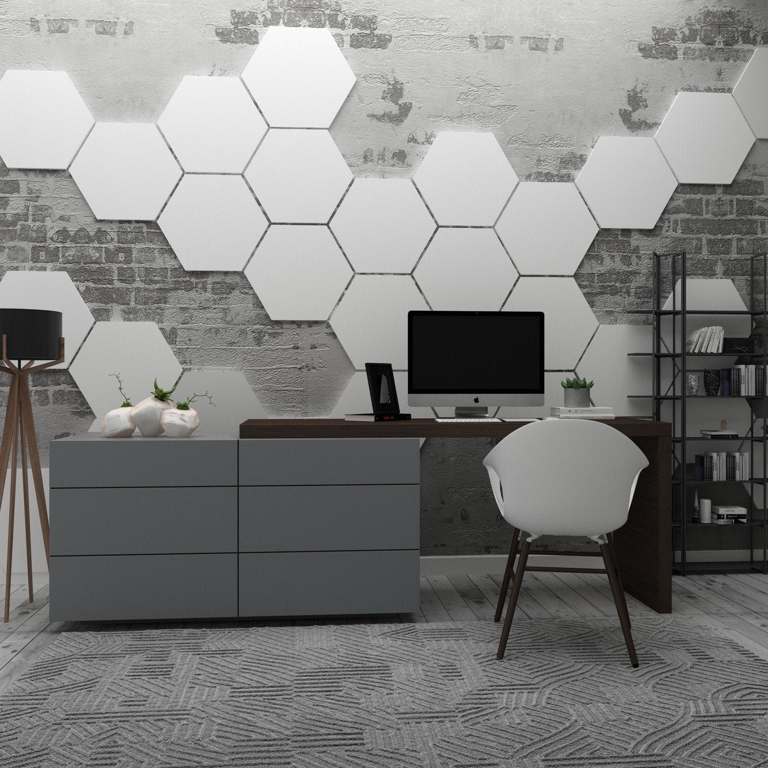 Honeycomb Wall Decor - Individual Pieces