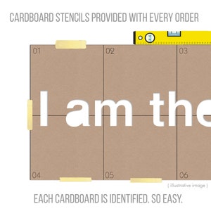 I am the Way, the Truth and the Life, Religious Wall Sign, Christian Wall Words Decor, SKU:IAWT image 5