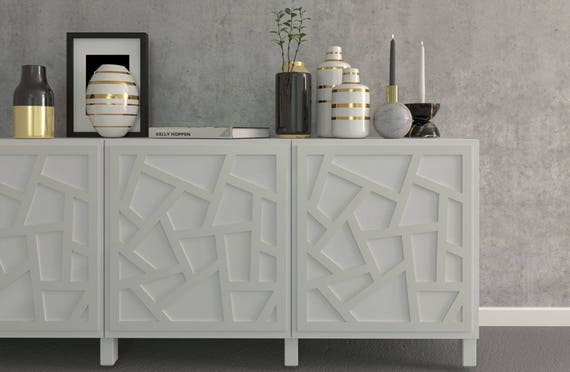 Braga BESTA Kits Furniture Overlays Fretwork Panels Mirrored