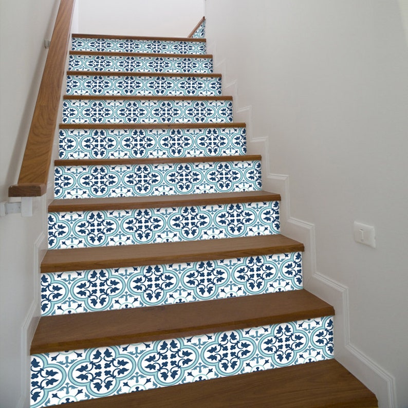 Tile Decal Mosaic Wall Art Tile Stickers Mosaic Tiles Etsy