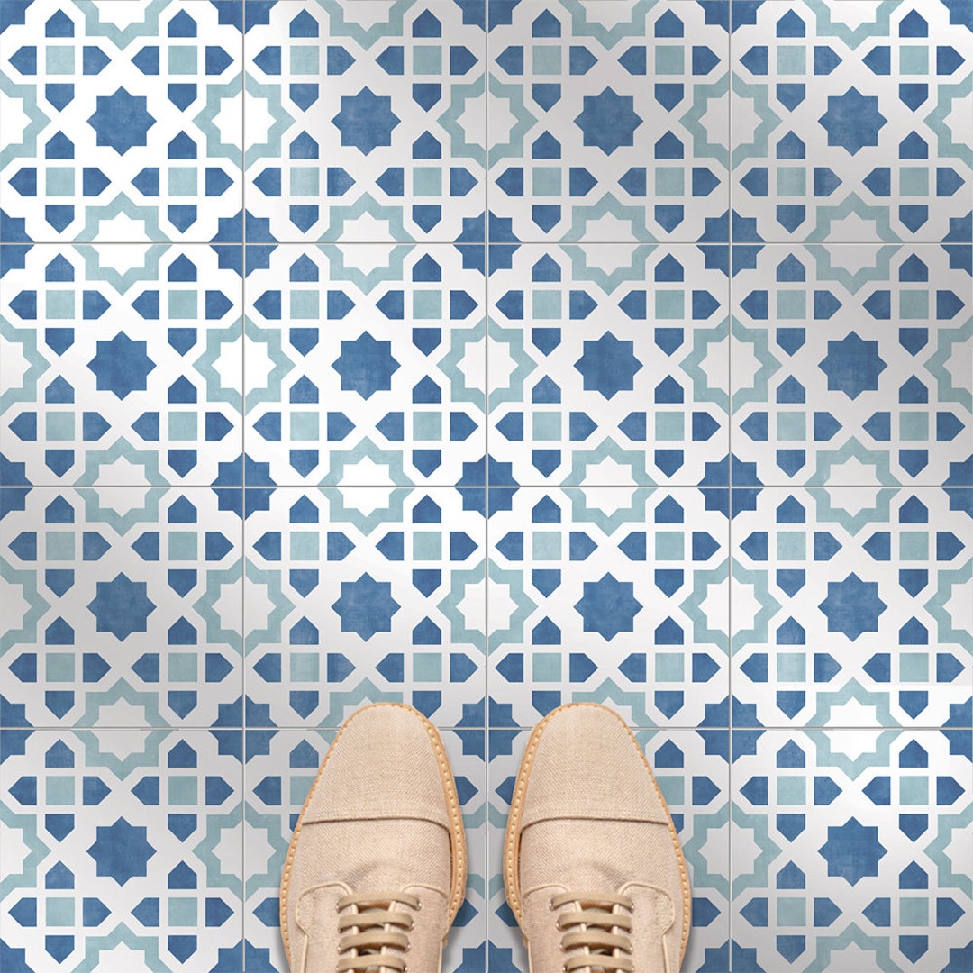 Vinyl Floor Tiles, Carrelage Adhésif, Tile Decal, Tile Stickers, Mosaic