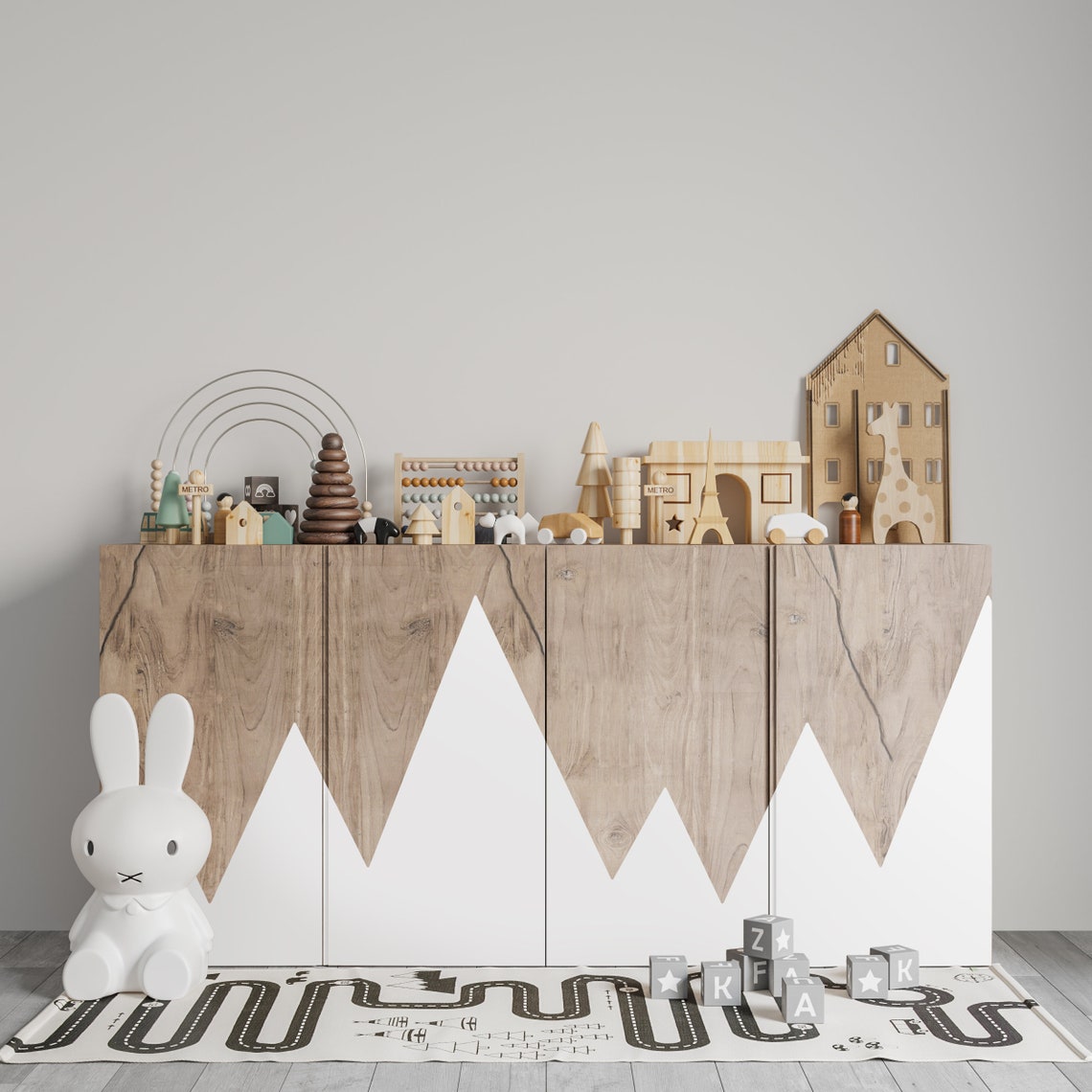 Berge Möbelaufkleber Klebefolie zum Bedecken von Möbeln | Etsy