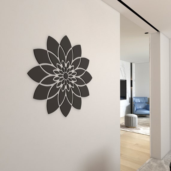 Lotus Flower 3D Wall Art