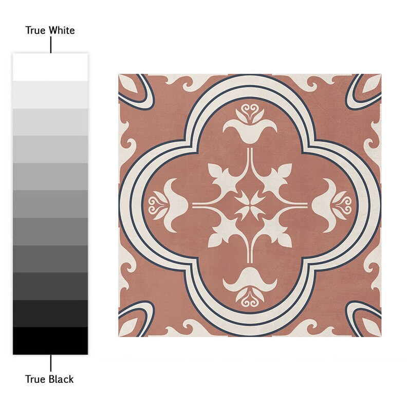 Red Earth Portuguese Tiles Fireplace Hearth Peel & Stick Etsy