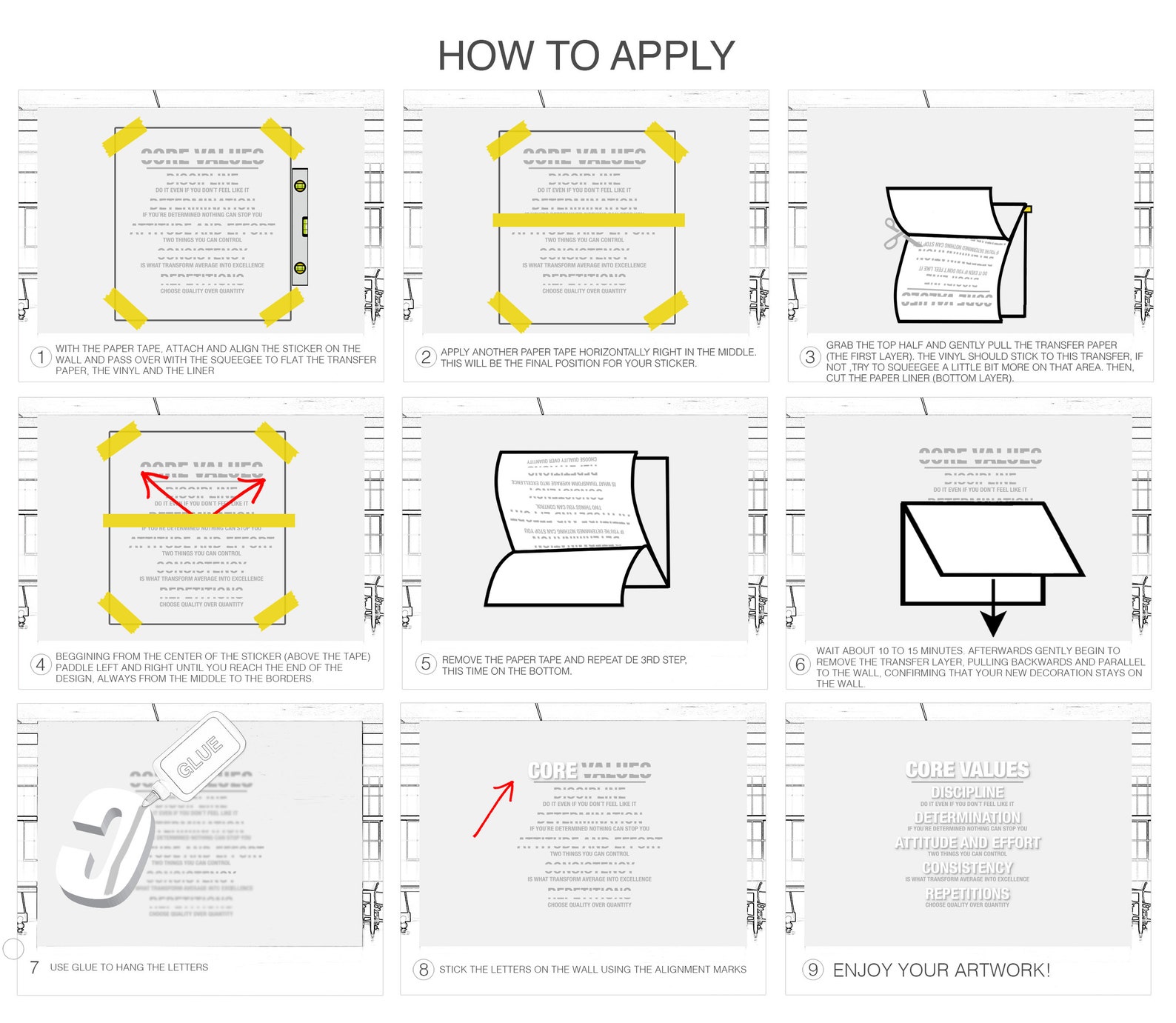 Gym Gym Sign Gym Decor Gym Wall Art Gym Values Gym Etsy