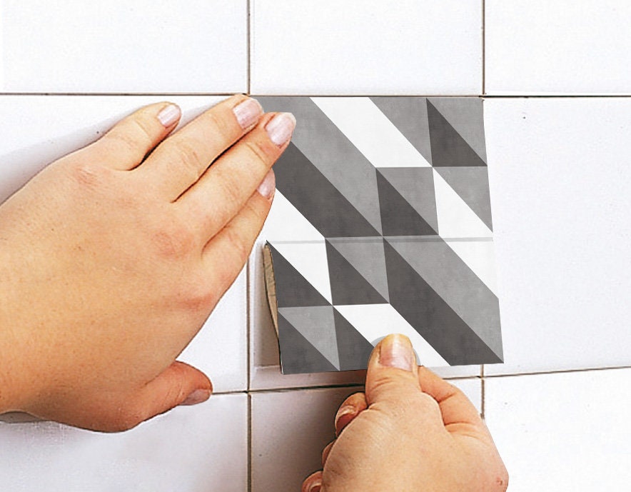 Tile Stencil Alternative Floor Stencil Alternative Tile Etsy