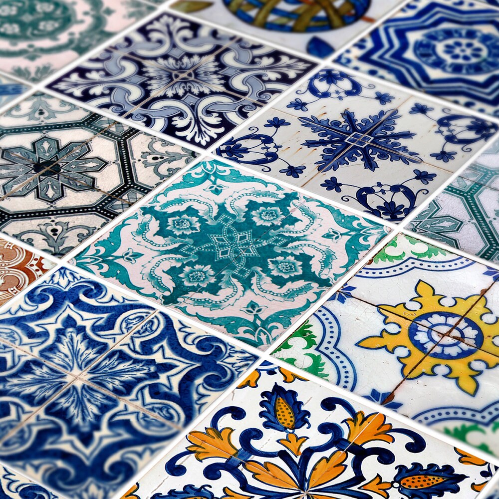 Tile Decal Rug Tile Decal, Tile Stickers, Carrelage Adhésif, Tile Decals ...