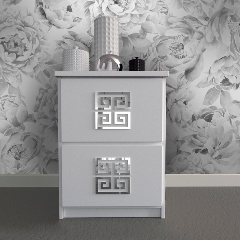 Athens Malm Kits 2 Pieces Furniture Decor Appliques Overlays Mirrored Sku Atma