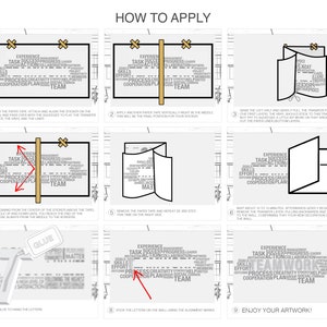 Homeartstickers how to apply instructions, step-by-step